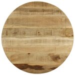 vidaXL Table basse Bois massif de manguier brut 65x32 cm