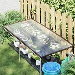 vidaXL Couverture pour plantes Transparent 1 x 2 m PE