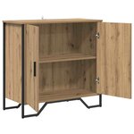 vidaXL Buffet chêne artisanal 78 x 35.5 x 74.5 cm Bois d'ingénierie