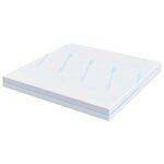 vidaXL Matelas Blanc 200 x 200 cm Mousse
