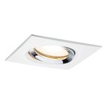 Kit spot encastré Nova blanc sans lampe orientable IP65 GU5 3 ou GU10 max 35 W