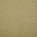 vidaXL Fauteuil cube Vert Tissu