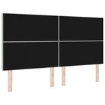 vidaXL Tête de lit à boutons en cristal capitonnée gris clair 180 cm velours