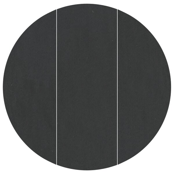 vidaXL Tapis de sol de piscine noir Ø 366 cm en tissu non tissé rond.