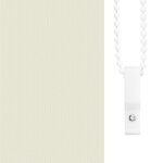 vidaXL Store enrouleur occultant blanc cassé largeur du tissu 65 7 cm