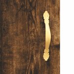 vidaXL Armoire murale chêne fumé 69 5x34x90 cm