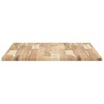 vidaXL Dessus de bureau non traité 80x70x2 cm bois d'acacia massif