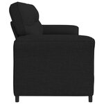 vidaXL Canapé 100  polyester  cadre en métal  MDF  Contreplaqué