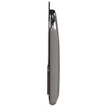 vidaXL Tête de lit suspendue Taupe Tissu