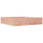 vidaXL Jardinière 110x110x23 cm bois massif douglas