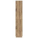 vidaXL Ensemble de Meubles 2 Pièces Chêne artisanal Bois d'ingénierie