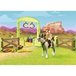 Playmobil 70120 - spirit - la meche et monsieur carotte avec box