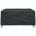 vidaXL Housse pour mobilier d'extérieur Noir 200 x 165 x 80 cm 600D