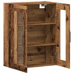 vidaXL Buffet vieux bois 69 5x34x90 cm bois d'ingénierie