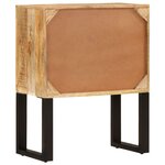 vidaXL Buffet 60x30x76 cm Bois de manguier massif