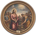 Pièce de monnaie en Argent 1 Dollar g 31.1 (1 oz) Millésime 2026 Via Crucis The Fifteen Stations JESUS IS CONDEMNED TO DEATH