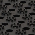 vidaXL Tapis 5 Pièces caoutchouc 22 mm 40 x 60 cm