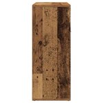 vidaXL Buffet vieux bois 60x30x75 cm bois d'ingénierie