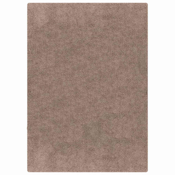 vidaXL Tapis Shaggy Anti-dérapant Marron 160 x 230 cm PP