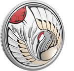 Pièce de monnaie en Argent g 23.17 Millésime 2026 Clan Animals SANDHILL CRANE