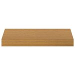 vidaXL Étagère Murale Beige 40 x 23 5 x 4 cm Bois d'ingénierie