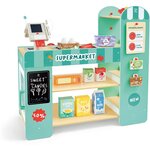 Hape E3233 - Supermarché en bois avec accessoires et scanner