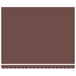 vidaXL Cadre d'auvent Marron 400 × 300 cm Polyester avec revêtement PU