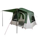 vidaXL Tente de camping de cabine 5 personnes vert imperméable