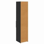 vidaXL Haut Armoire Chêne noir 40 x 42 5 x 185 cm Bois d'ingénierie
