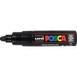 Marqueur pointe large conique PC7M N Noir x 6 POSCA