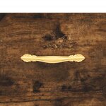 vidaXL Tables de chevet 2Pièces chêne fumé 40x35x47 5cm bois d’ingénierie