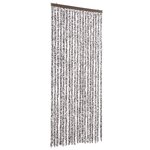 vidaXL Moustiquaire Marron et beige 56x200 cm Chenille