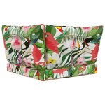 vidaXL Coussin de canapé d'extérieur 3 Pièces coloré Polyester