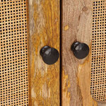 vidaXL Cabinet de chevet Naturel 50 x 33 x 60 cm Bois de mangue massif