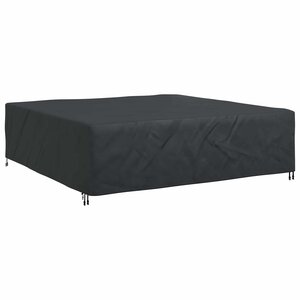 vidaXL Housse pour meubles Uni Noir 260 x 260 x 70 cm 420D