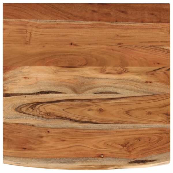 vidaXL Dessus de table 80x80x3 8 cm carré bois massif d'acacia