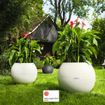 LECHUZA Jardinière PURO Color 50 ALL-IN-ONE diamètre 50 cm blanc
