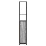 vidaXL Cabinet de salle de bain Gris Sonoma 40 x 30 x 180 cm