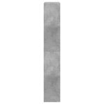 vidaXL Armoire à chaussures gris béton 60x21x125 5cm bois d'ingénierie