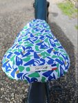 Le couvre-selle imperméable & bicolore Géo