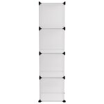 vidaXL Cubes de rangement 12 Pièces Transparent PP