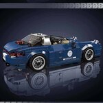 Mould King 27040 - 911 Tagar avec vitrine de présentation