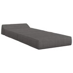 vidaXL Canapé-lit pliable Gris foncé 60 x 70 x 41 cm Tissu