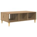 vidaXL Table basse Chêne artisanal 103 5 x 60 x 35 cm