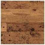 vidaXL Ensemble d'étagères 4 pièces - Bois vieilli - 40x40x1.5 cm - Fabriqué en bois reconstitué