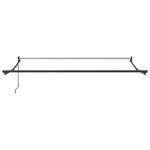 vidaXL Auvent rétractable anthracite/blanc 3x2 5 m tissu et aluminium