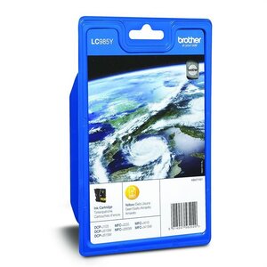 Brother cartouche lc-985 - jaune