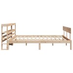 vidaXL Cadre de lit sans matelas 120x190 cm bois de pin massif