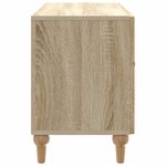 vidaXL Meuble TV 99 x 34 5 x 50 cm Chêne Sonoma Bois d'ingénierie