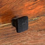 vidaXL Table de chevet 40 x 30 x 50 cm Bois de récupération et acier